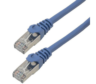 MCL 3m Cat6a S/FTP câble de réseau Bleu S/FTP (S-STP)