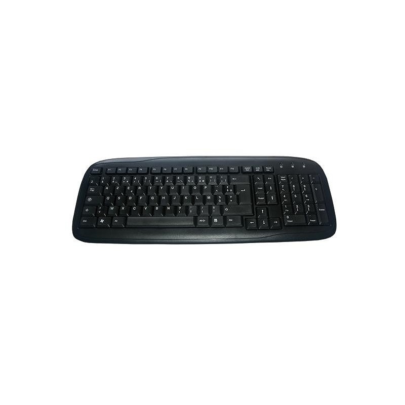 MCL ACK-298/N clavier USB AZERTY Noir