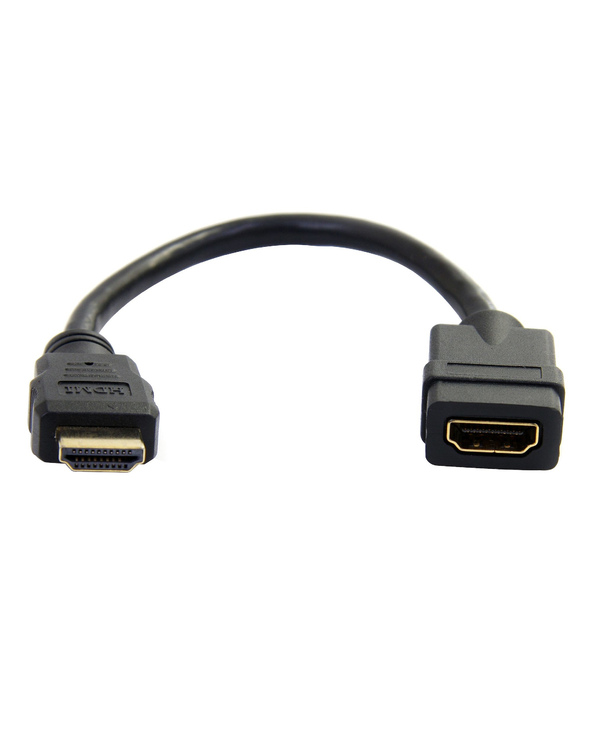 StarTech.com Rallonge HDMI 15,2cm - Câble HDMI Court M/F - Rallonge de Câble HDMI 4K - Économiseur de Port HDMI UHD 4K30Hz M/F -