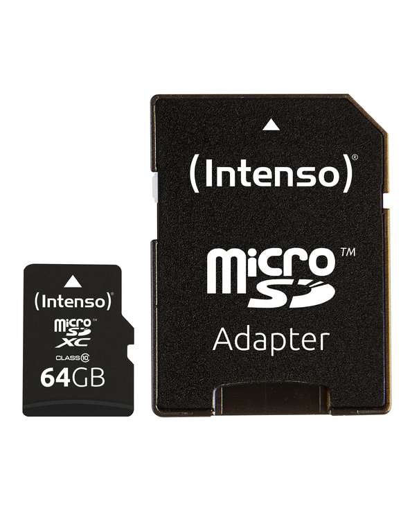 Intenso 64GB MicroSDHC 64 Go MicroSDXC Classe 10