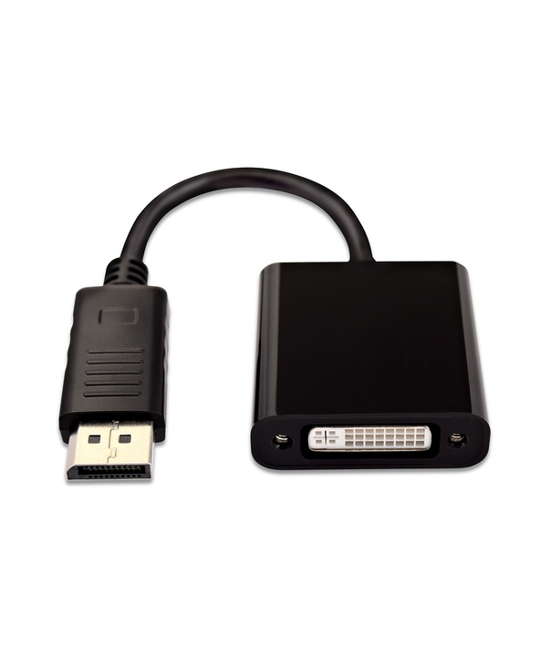 V7 Adaptateur vidéo DisplayPort mâle vers DVI-I actif, femelle, noir