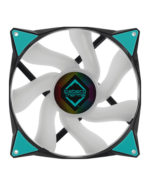 Iceberg Thermal IceGALE ARGB Boitier PC Ventilateur 14 cm Noir 1 pièce(s)