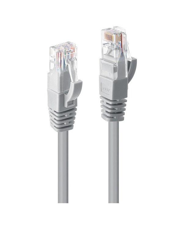 Lindy 48005 câble de réseau Gris 5 m Cat6 U/UTP (UTP)