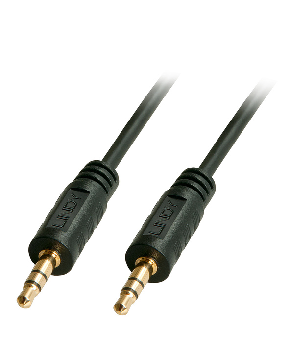 Lindy 35642 câble audio 2 m 3,5mm Noir