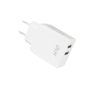 DLH CHARGEUR SECTEUR 2 PORTS USB 12W