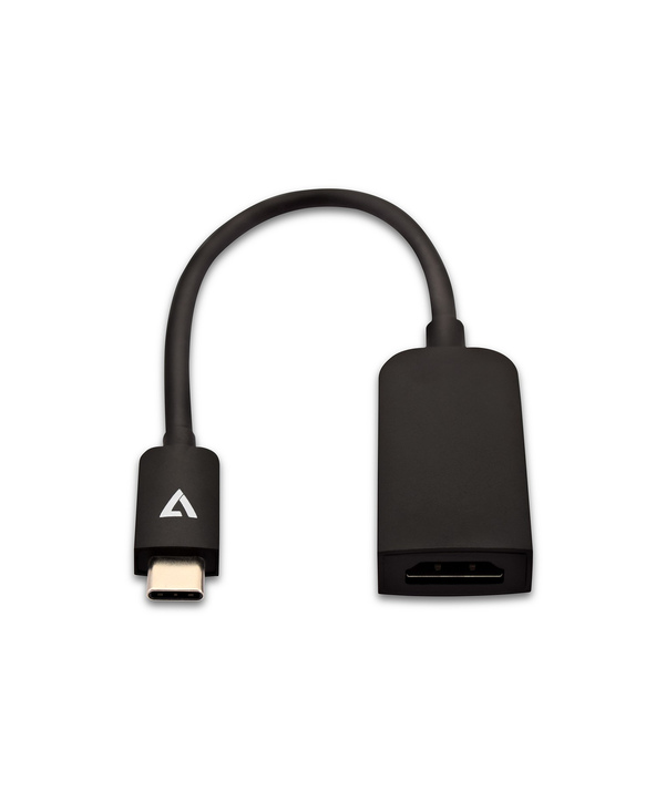 V7 Adaptateur USB-C (m) vers HDMI (f), noir, fin