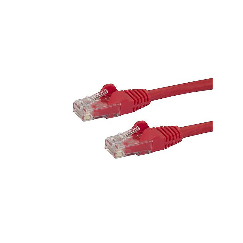 StarTech.com N6PATC10MRD câble de réseau Rouge 10 m Cat6 U/UTP (UTP)