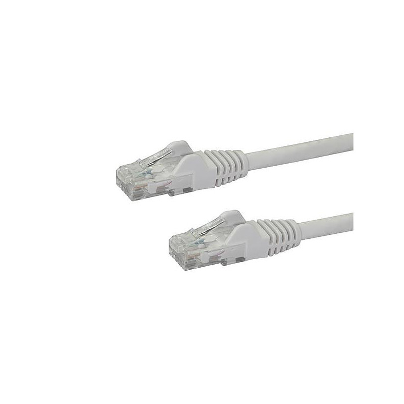 StarTech.com N6PATC10MWH câble de réseau Blanc 10 m Cat6 U/UTP (UTP)