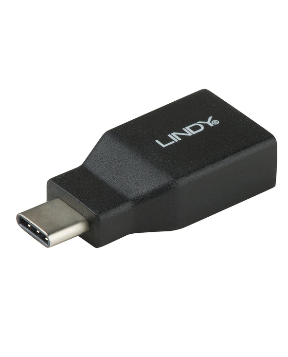 Lindy 41899 changeur de genre de câble USB 3.1-C USB 3.1-A Noir