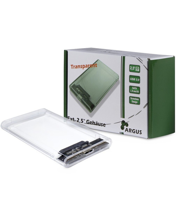 Inter-Tech GD-25000 Boîtier HDD Transparent 2.5"