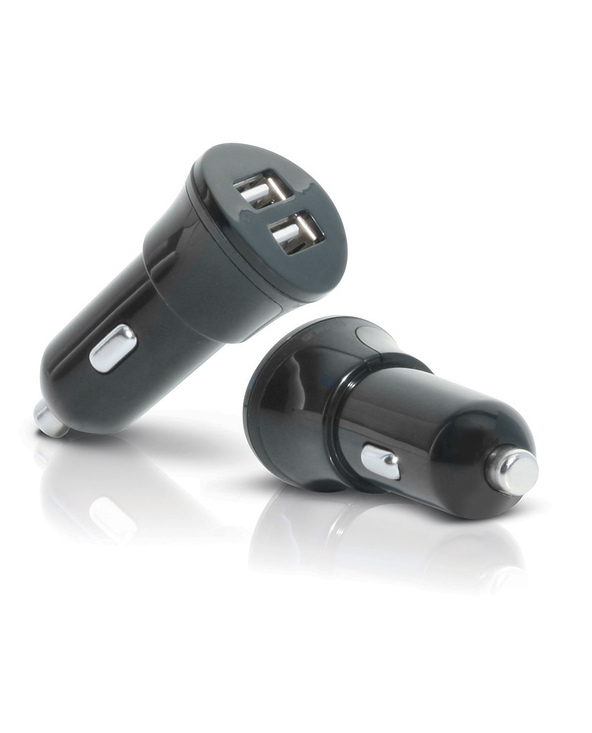 Mobilis Car Charger 2 USB Universel Noir Allume-cigare Auto