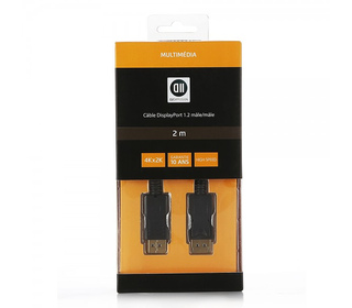 D2 Diffusion D2DPDP200 câble DisplayPort 2 m Noir