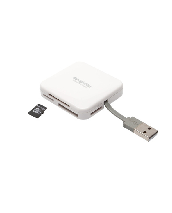 PNY AXP724 lecteur de carte mémoire USB 2.0 Blanc