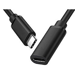 DLH DY-TU3856 câble USB 2 m USB 3.2 Gen 1 (3.1 Gen 1) USB C Noir