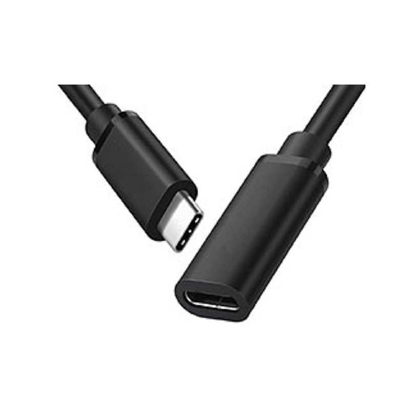 DLH DY-TU3856 câble USB 2 m USB 3.2 Gen 1 (3.1 Gen 1) USB C Noir