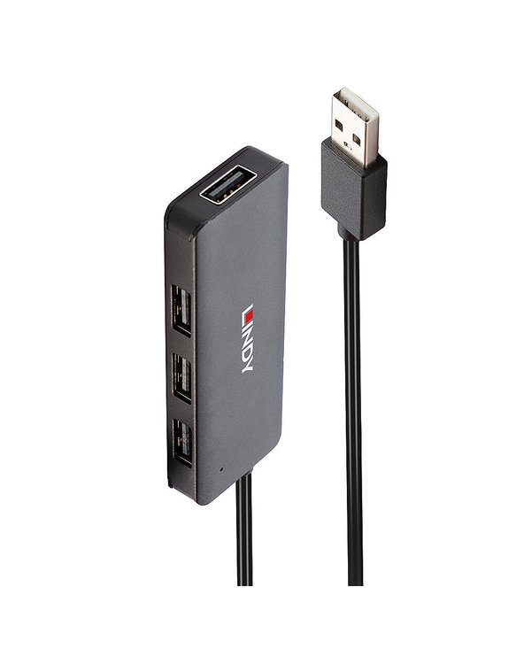 Lindy 42986 hub & concentrateur USB 2.0 480 Mbit/s Noir Lindy 42986 hub & concentrateur USB 2.0 480 Mbit/s Noir