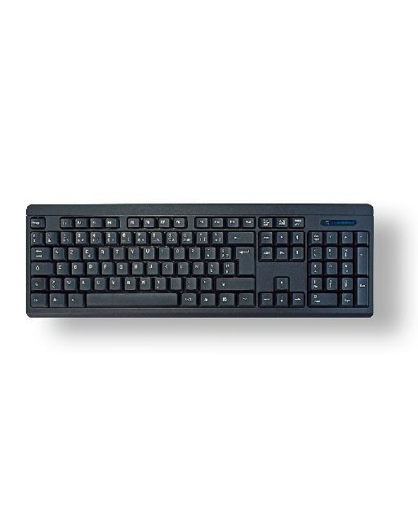 MCL ACK-301W/N clavier Universel RF sans fil AZERTY Français Noir
