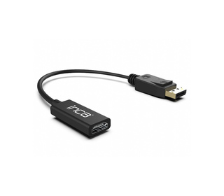 Inca IDTH-07 câble vidéo et adaptateur 0,2 m DisplayPort HDMI Type A (Standard) Noir