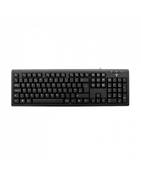 V7 Clavier filaire USB avec adaptateur PS2 – UK