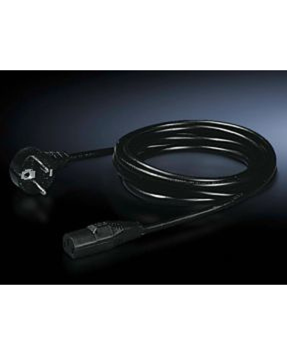 Rittal DK 7200.210 Noir 1,8 m Prise d'alimentation type D