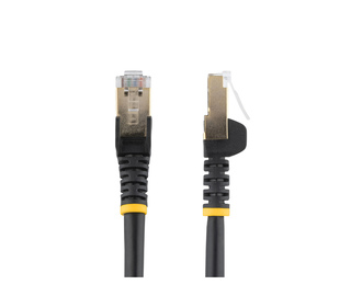 StarTech.com Câble réseau Cat6a STP blindé sans crochet de 3 m - Noir