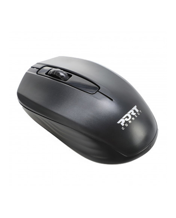 Port Designs 900508 souris Médical Ambidextre RF Wireless + USB Type-C 1000 DPI