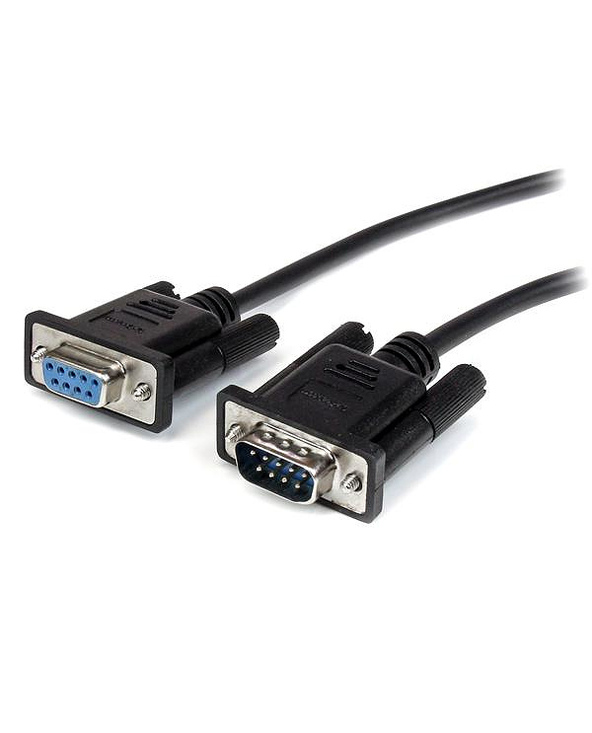StarTech.com Câble série DB9 RS232 noir en liaison directe 1 m - M/F