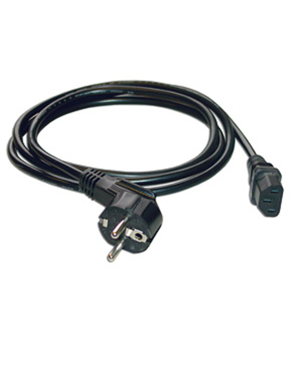 MCL Power Cable Black 5.0m Noir 5 m