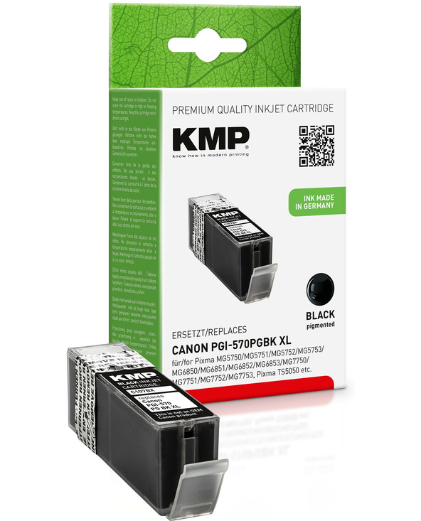 KMP C107BPIX cartouche d'encre Noir