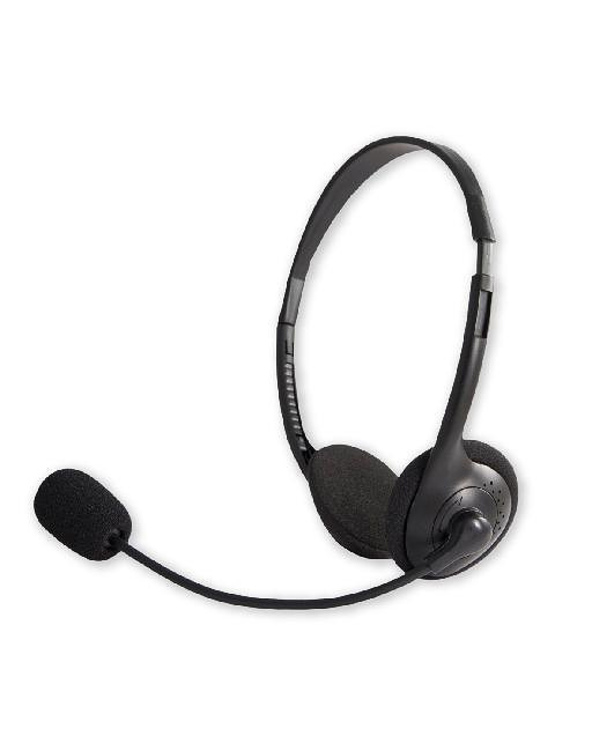 MCL CSQ-M2/NZ écouteur/casque Avec fil Arceau Bureau/Centre d'appels Noir