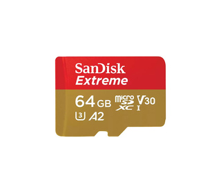 SanDisk Extreme 64 Go MicroSDXC UHS-I Classe 10