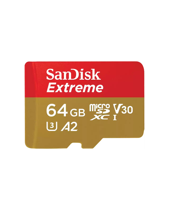 SanDisk Extreme 64 Go MicroSDXC UHS-I Classe 10