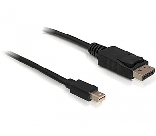 DeLOCK 3m Displayport Cable mini DisplayPort Noir