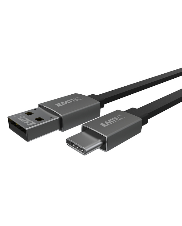 Emtec T700C câble USB 1,2 m USB A USB C Noir
