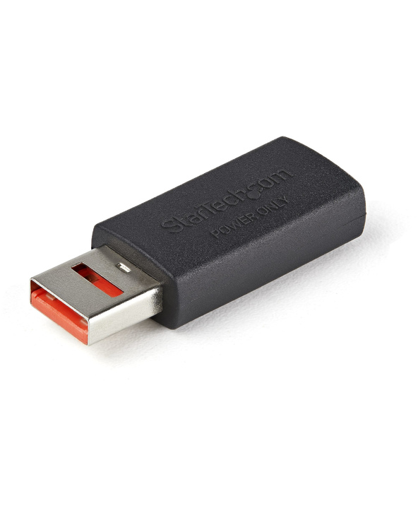 StarTech.com Adaptateur Chargeur USB Sécurisé - Data Blocker - Charge Only USB-A Mâle vers Femelle - Protection Chargeur No-Data