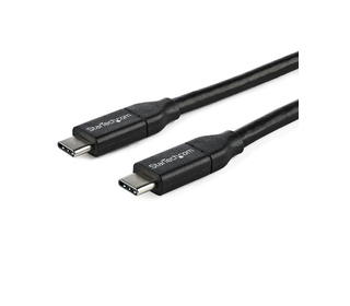 StarTech.com Câble USB-C vers USB-C avec Power Delivery 5A de 1 m - USB 2.0 - Noir