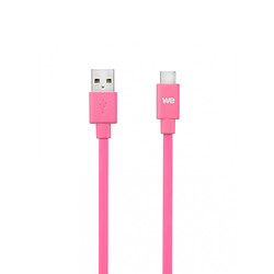 WE WEUSBCUSBPLAT100F31 câble USB 1 m USB 3.2 Gen 2 (3.1 Gen 2) USB C USB A Rose