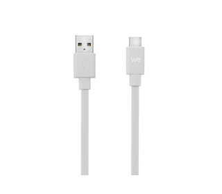 WE WEUSBCUSBPLAT100BL31 câble USB 1 m USB 3.2 Gen 2 (3.1 Gen 2) USB C USB A Blanc