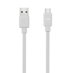 WE WEUSBCUSBPLAT100BL31 câble USB 1 m USB 3.2 Gen 2 (3.1 Gen 2) USB C USB A Blanc