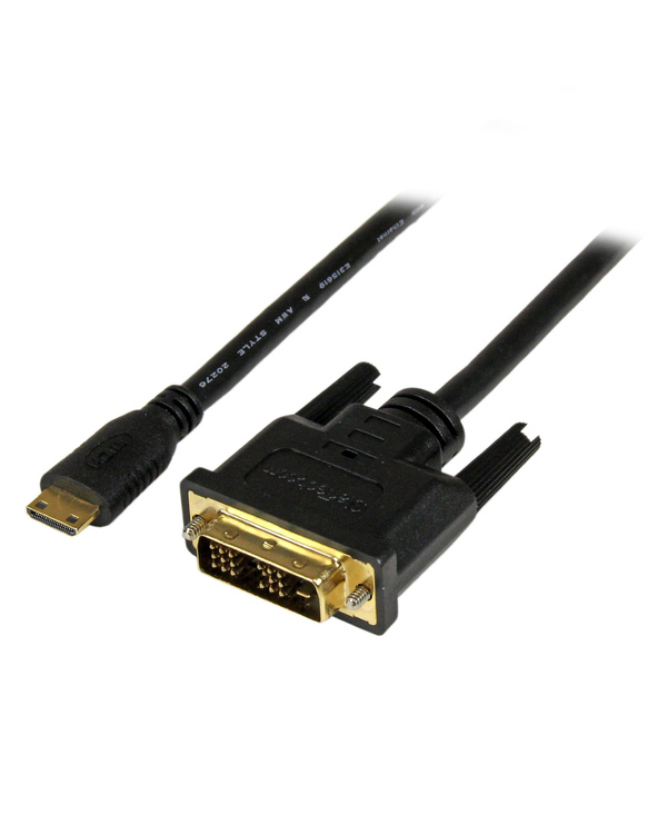 StarTech.com Câble Mini HDMI vers DVI de 2m - Câble DVI-D vers HDMI (1920x1200p) - Mini HDMI Mâle 19 Broches vers DVI-D Mâle - C