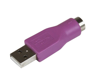 StarTech.com Adaptateur PS/2 vers USB - Adaptateur de rechange pour clavier - PS2 (F) vers USB A (M)