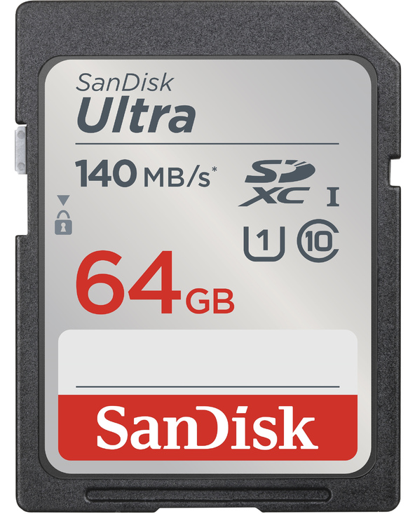 SanDisk Ultra 64 Go SDXC UHS-I Classe 10