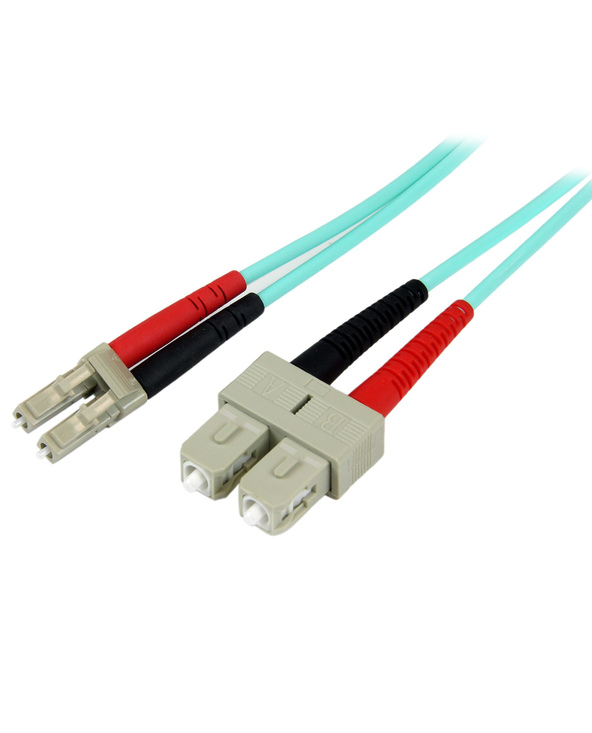StarTech.com A50FBLCSC1 câble InfiniBand et à fibres optiques 1 m LC SC Turquoise