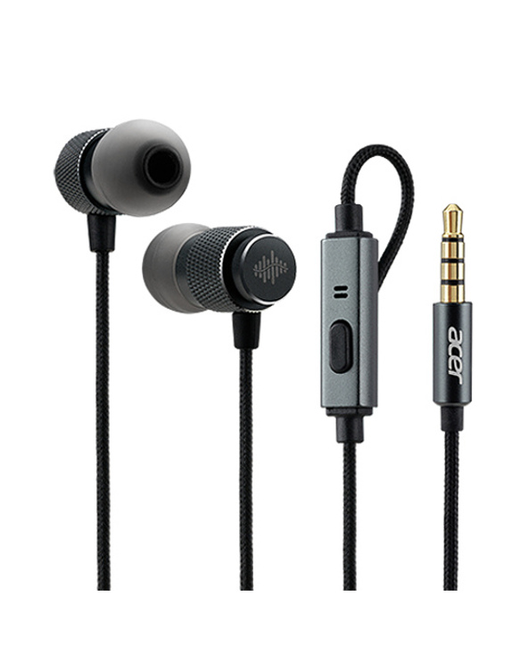 Acer Earphone 300 Casque Avec fil Ecouteurs Appels/Musique Noir