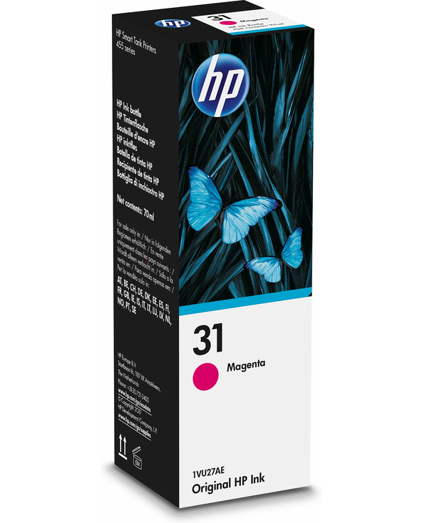 HP 31 70-ml Magenta Original Ink Bottle Originale