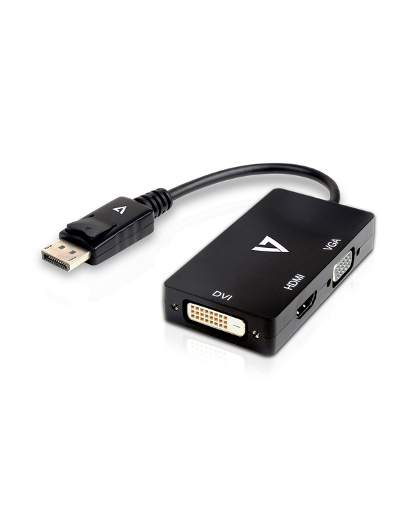 V7 Adaptateur DisplayPort (m) vers VGA, HDMI ou DVI (f)