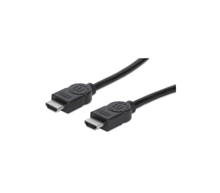 Manhattan 308816 câble HDMI 1 m HDMI Type A (Standard) Noir