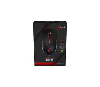 MediaRange MRGS201 souris Jouer Droitier USB Type-A Optique 4000 DPI