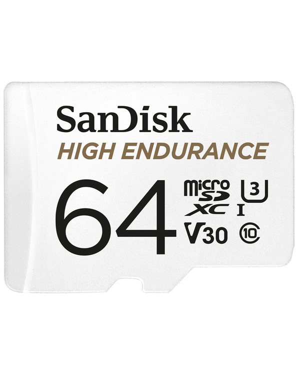 SanDisk High Endurance 64 Go MicroSDXC UHS-I Classe 10