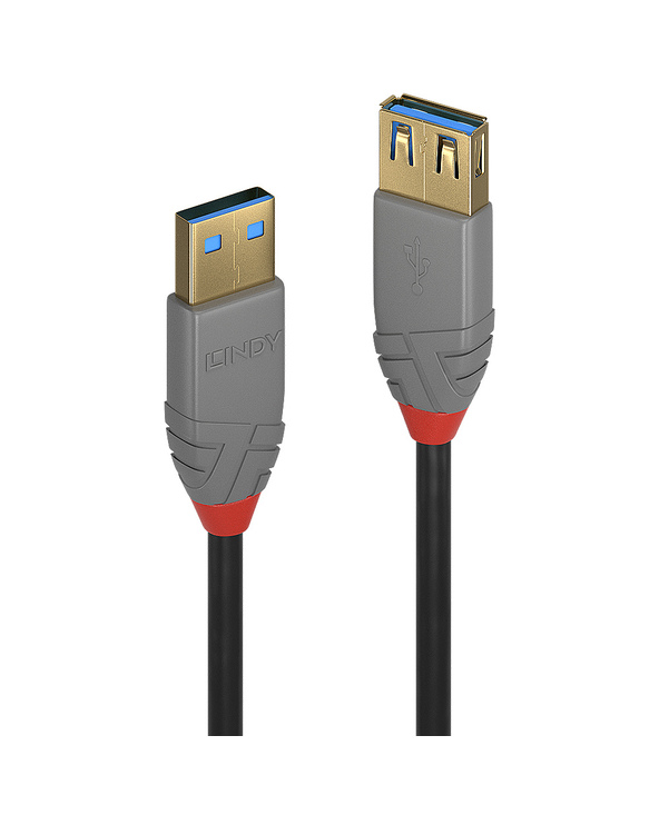 Lindy 36762 câble USB 2 m USB 3.2 Gen 1 (3.1 Gen 1) USB A Noir